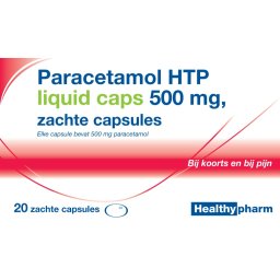 Healthypharm Paracetamol 500mg Liquid Capsules