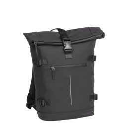 New Rebels William Riverside Zwart 19L Rugzak Waterafstotend Laptop 15.6"