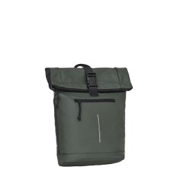 New Rebels Mart New York Nachtgroen 21L Rugtas Rolltop Waterafstotend Laptop 15.6"