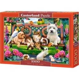 Pets in the Park Puzzel (1000 stukjes)