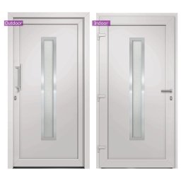 vidaXL Voordeur 108x208 cm wit
