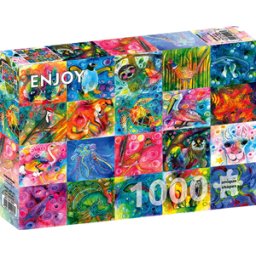 Animal Magic Puzzel (1000 stukjes)