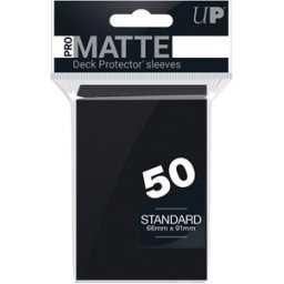 Sleeves Pro-Matte - Standaard Zwart (66x91 mm)