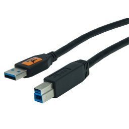 Tether Tools TetherPro USB 3.0 - Male A to B (4,6m zwart)