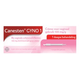 Canesten GYNO 1 Crème - 1 daagse behandeling