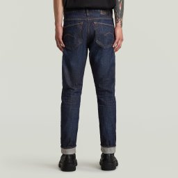 3301 Slim Selvedge Jeans - Donkerblauw - Heren