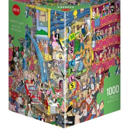Triangle Box - Best of Musicals Puzzel (1000 stukjes)