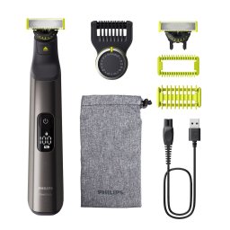Philips QP6552/15 OneBlade Pro 360 Baardtrimmer Grijs