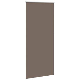 vidaXL Rolgordijn verduisterend 104,4x230 cm koffiebruin