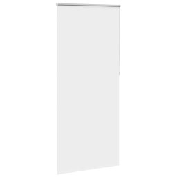 vidaXL Rolgordijn verduisterend 124,4 x 230 cm stofbreedte 120 cm wit