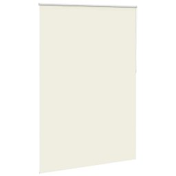 vidaXL Rolgordijn verduisterend 164,4x230 cm gebroken wit