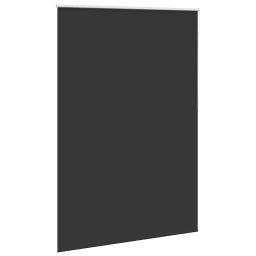 vidaXL Rolgordijn verduisterend 164,4 x 230 cm stofbreedte 160 cm zwart