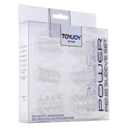 Toyjoy Power Penis Sleeve Set Clear