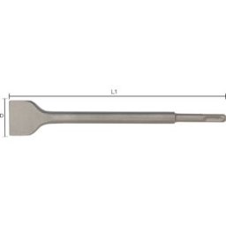 Labor SDS-plus platte beitel 40x250mm