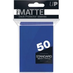 Sleeves Pro-Matte - Standaard Blauw (66x91 mm)