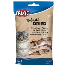 50g Trixie Gedroogde Vis Voor Katten Kattensnacks