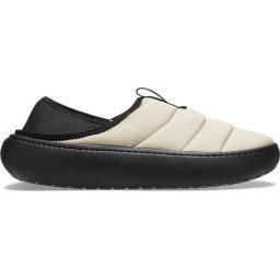 Crocs Classic Puff Moc - maat 41-42 - Volwassenen - Instappers - Beige