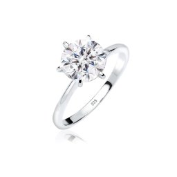 Elli Dames Ring Maat 16.50 - Zilverkleurig