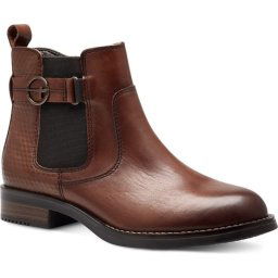 Tamaris - Maat 42 - Comfort Essentials Dames Laarzen - Bruin/COGNAC