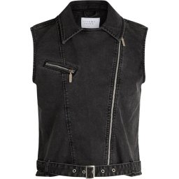 SISTERS POINT - maat S - Vest Owi-ve Black wash