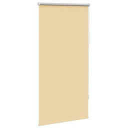 vidaXL Rolgordijn verduisterend 64,4 x 120 cm stofbreedte 60 cm beige
