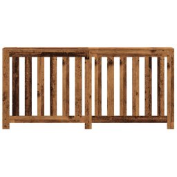 vidaXL Radiatorombouw 175x20x82 cm bewerkt hout oud hout