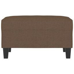 vidaXL Voetenbank 70x55x41 cm stof bruin