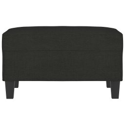 vidaXL Voetenbank 70x55x41 cm stof zwart