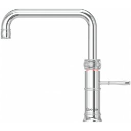 Quooker Classic Fusion Square Chroom Kraan Grijs