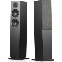 Audio Pro A48 - Smart Multiroom Actieve Vloerstaande Luidsprekers - 2x130W - Zwart - Set van 2
