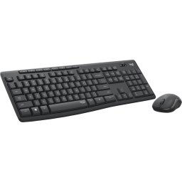 Logitech MK295 Silent - Draadloze muis en toetsenbord - QWERTZ Duits / Zwart