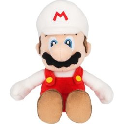Super Mario - Fire Mario Knuffel (24cm)