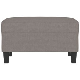 vidaXL Voetenbank 70x55x41 cm stof taupe