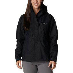 Columbia - Maat XL - Hikebound - Regenjas Dames - Outdoorjas - Jassen Dames - Waterdicht - Zwart