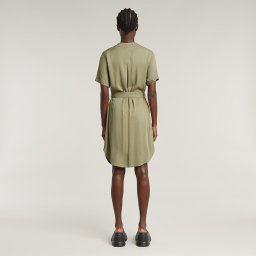 Jurk Belted - Groen - Dames