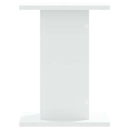 vidaXL Speakerstandaards 2 st 30x30x40 cm bewerkt hout wit