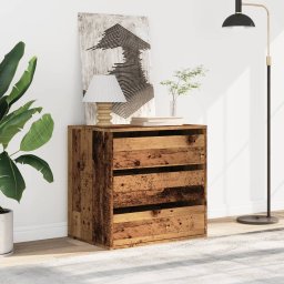 vidaXL Ladekast 60x41x58 cm bewerkt hout oud houtkleurig