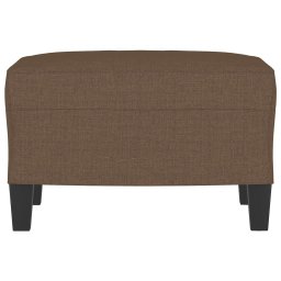 vidaXL Voetenbank 60x50x41 cm stof bruin