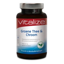 Vitalize Groene Thee en Chroom Capsules