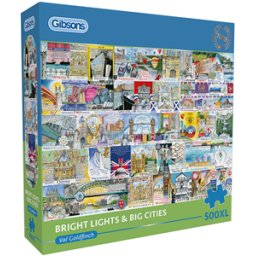 Val Goldfinch - Bright Lights & Big Cities Puzzel (500XL stukjes)