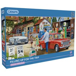 Trevor Mitchell - Filling Up for the Trip Puzzel (636 stukjes)