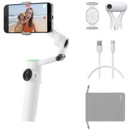 Insta360 Flow 2 Pro AI Tracker Bundle/ Summit White