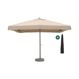 + 15% kassakorting | Shadowline Java parasol 400x400cm - Laagste prijsgarantie!