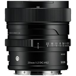 Sigma 20mm f/2.0 DG (C) Black E-mount