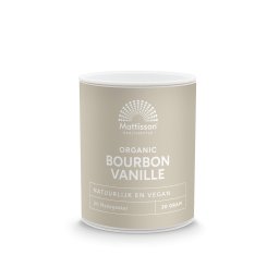 Mattisson HealthStyle Organic Bourbon Vanille Poeder