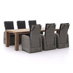 + 15% kassakorting | Intenso Umbria/ROUGH-X 240cm dining tuinset 7-delig verstelbaar - Laagste prijsgarantie!