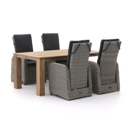 + 15% kassakorting | Intenso Umbria/ROUGH-X 180cm dining tuinset 5-delig verstelbaar - Laagste prijsgarantie!