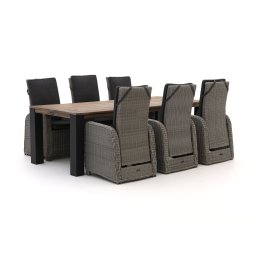 + 15% kassakorting | Intenso Umbria/ROUGH-X 240cm dining tuinset 7-delig verstelbaar - Laagste prijsgarantie!