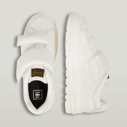 Lhana II Velcro Leder Sneakers - Wit - Dames