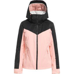 Roxy Maat M Free Jet Block Technisch Ski jas voor Dames Roze